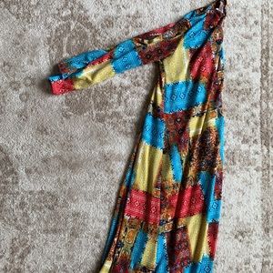 Colorful patchwork cardigan - lularoe Sarah